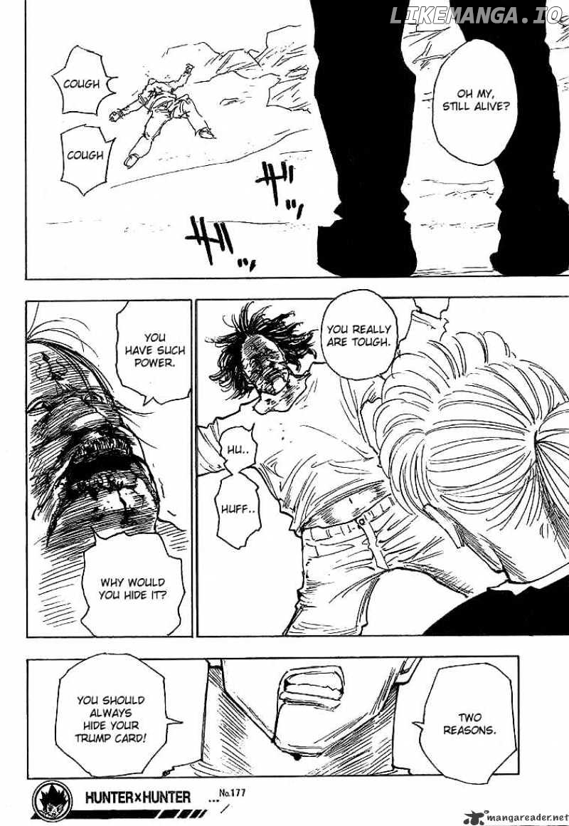 Hunter x Hunter, Chapter 177 image 14